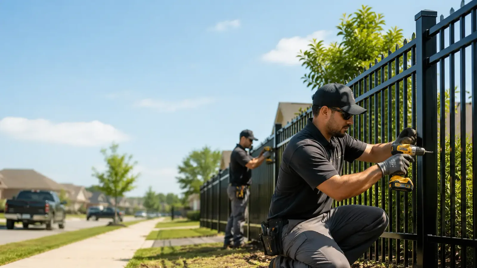 Metal Fence Installation in Lexington, KY